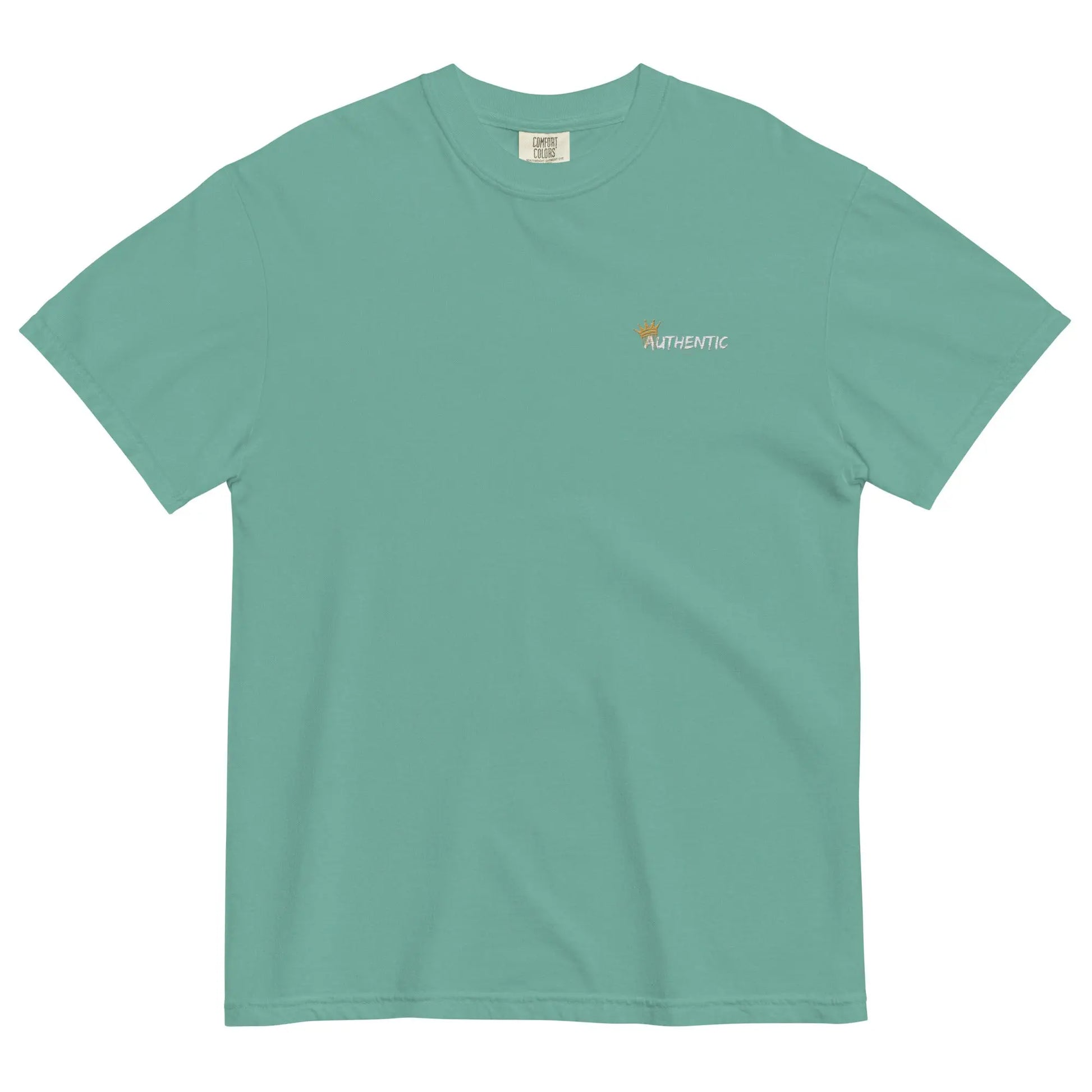 Authentic Design garment-dyed heavyweight t-shirt Authentic Goods Co.