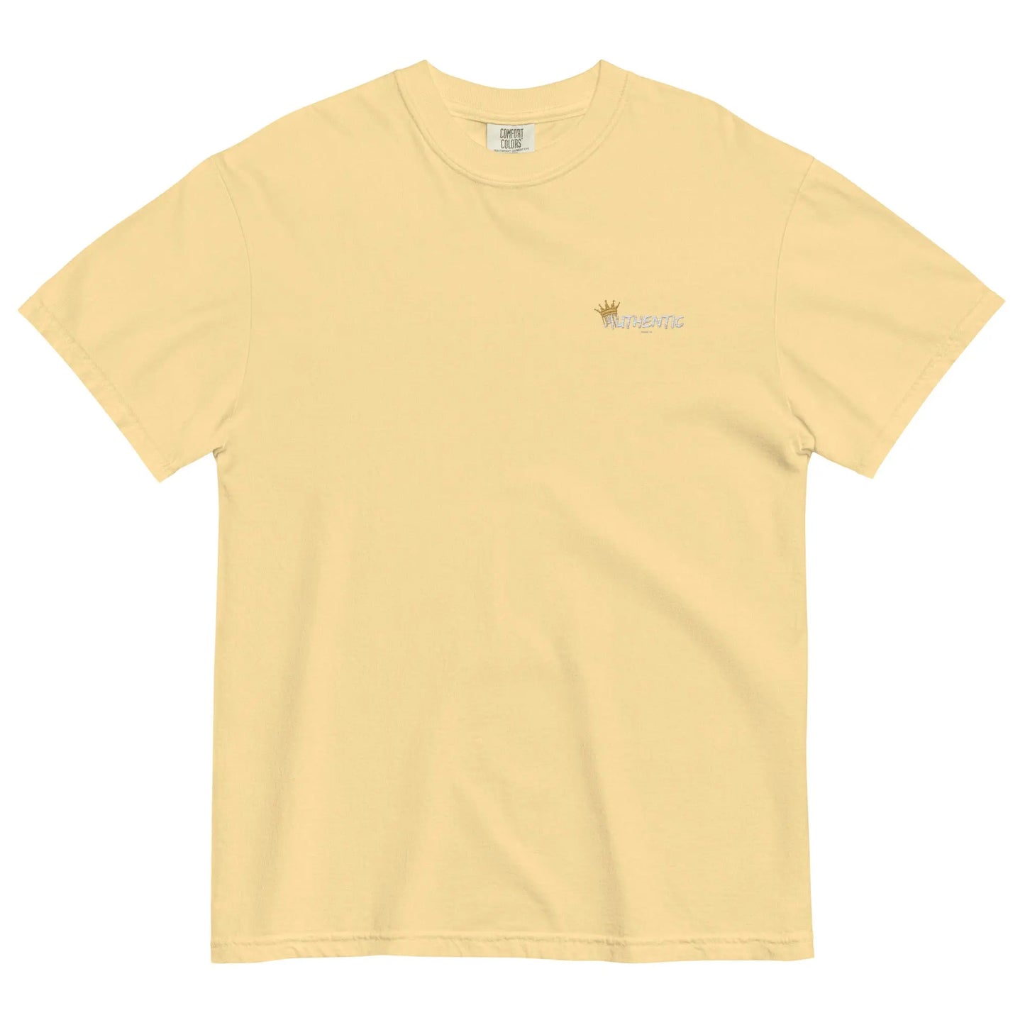 Authentic Design garment-dyed heavyweight t-shirt Authentic Goods Co.