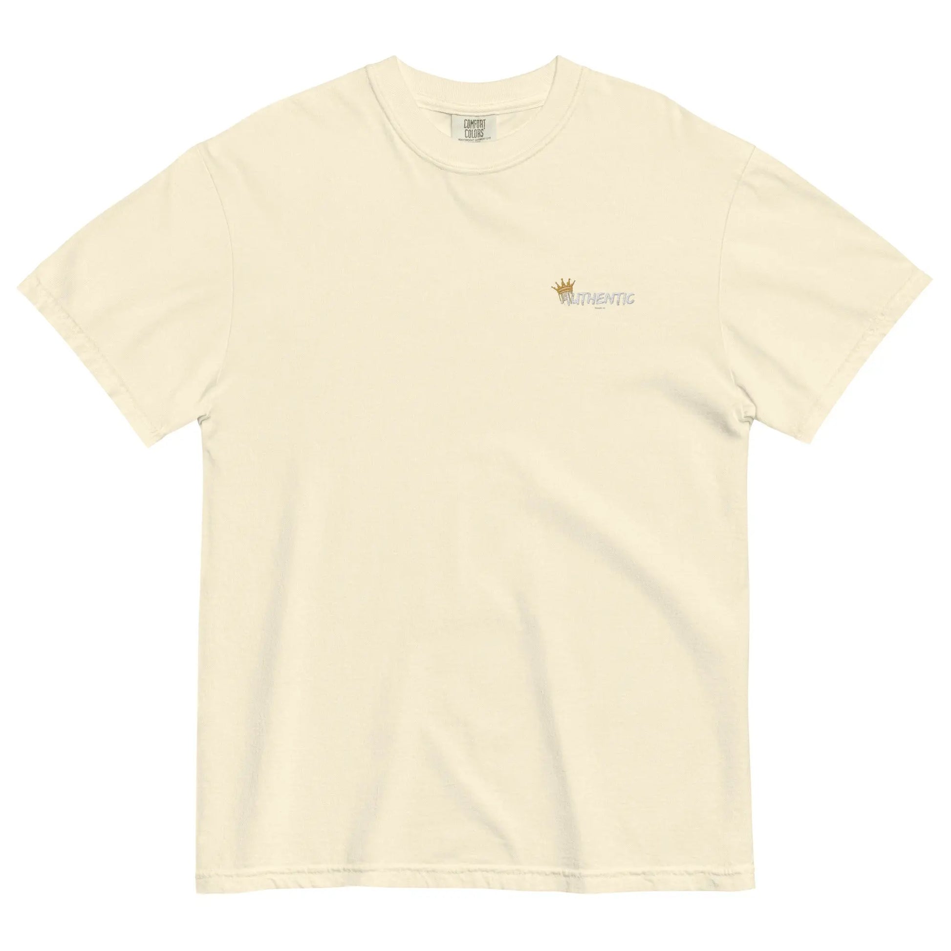 Authentic Design garment-dyed heavyweight t-shirt Authentic Goods Co.