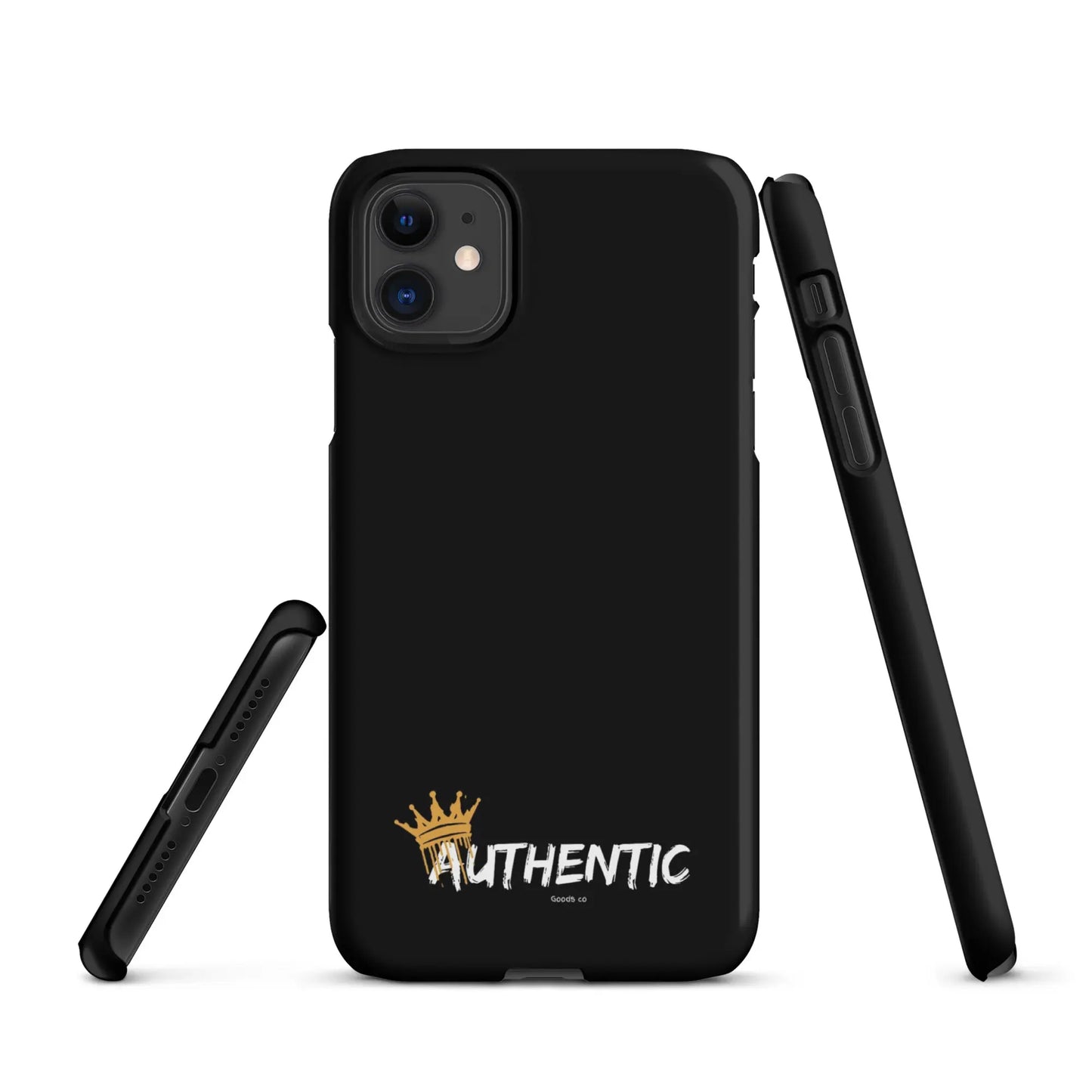 Authentic design Snap case for iPhone® Authentic Goods Co.