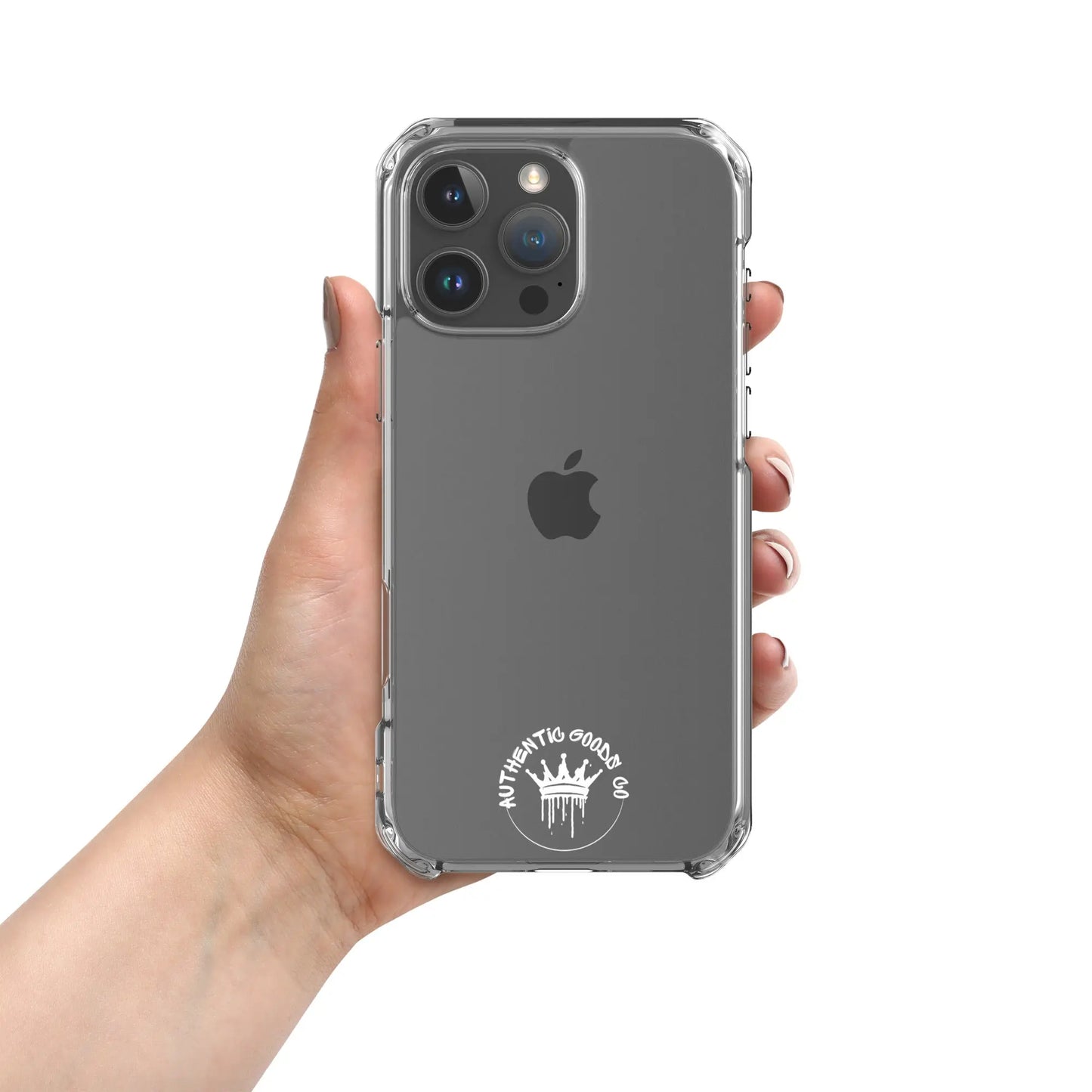 Authentic design iPhone Case: Scratch-Resistant & Wireless Charging Authentic Goods Co.