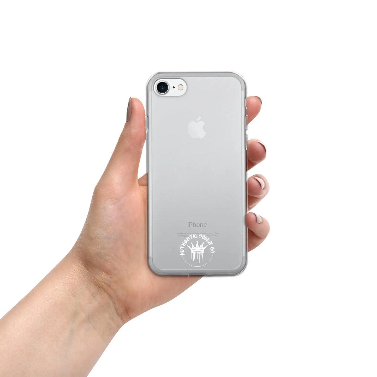 Authentic design iPhone Case: Scratch-Resistant & Wireless Charging Authentic Goods Co.