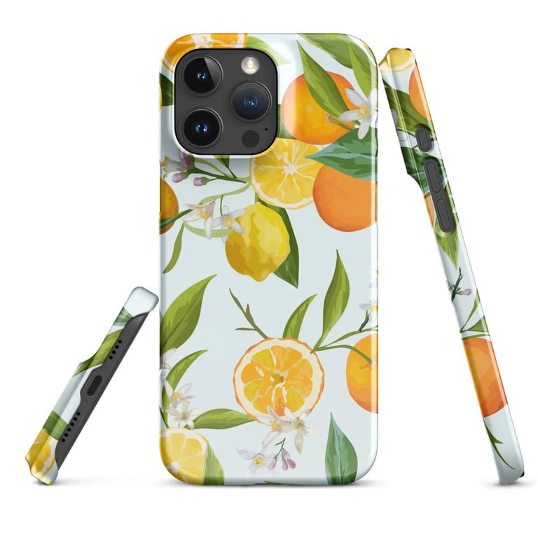 Lemon Snap case for iPhone® Authentic Goods Co.